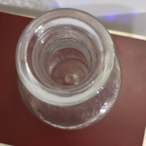 Elegant Zodax Hammered, Glass Vase 10 inch - Picture 2 of 3